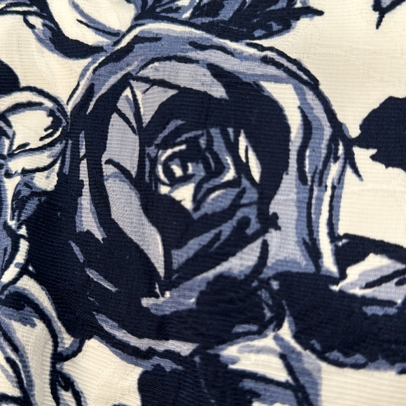 Talbots Jacquard Floral Fit & Flare Dress for Woman Size: 12  NWT $179 - Picture 7 of 7